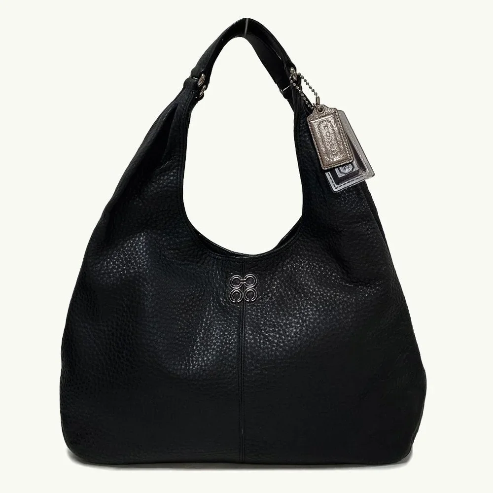 希少】OLD COACH Dulles Bag leather blackの通販 | LIFESTYLEAYURVEDIC